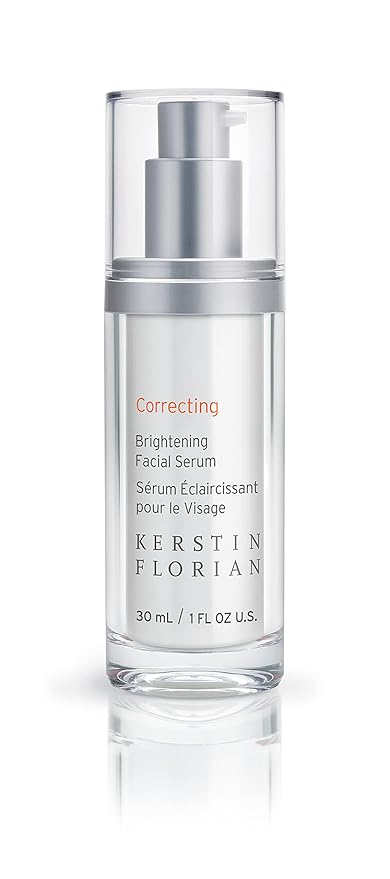 Kerstin Florian Brightening Facial Serum | Vitamin C Complex Boosts Collagen | Evens Skin Tone and Reduces Dark Spots | Facial Serum for All Skin Types (1 fl oz)