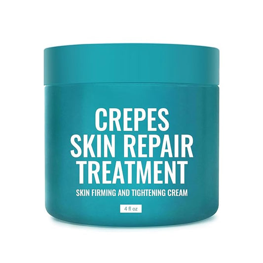 Crepes skin cream for aging skin ，Crepes Skin Repair Treatment, Firming Cream with Hyaluronic Acid & Shea Butter to Deeply Moisturize & Tighten Wrinkly Dry