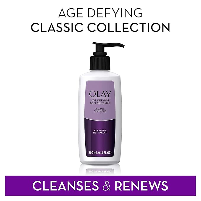 Face Wash by Olay Age Defying Classic Facial Cleanser 6.8 Fl Oz (Pack of 3)