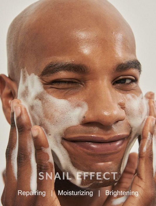 MIZON Snail Line Set, Korean Snail Skincare Essentials Set, Mini Sized Snail Foam Cleanser, Toner, Essence, and All in One Facial Cream to Improve Skin Tone, Fine Wrinkles, Smooth, Moisturize.