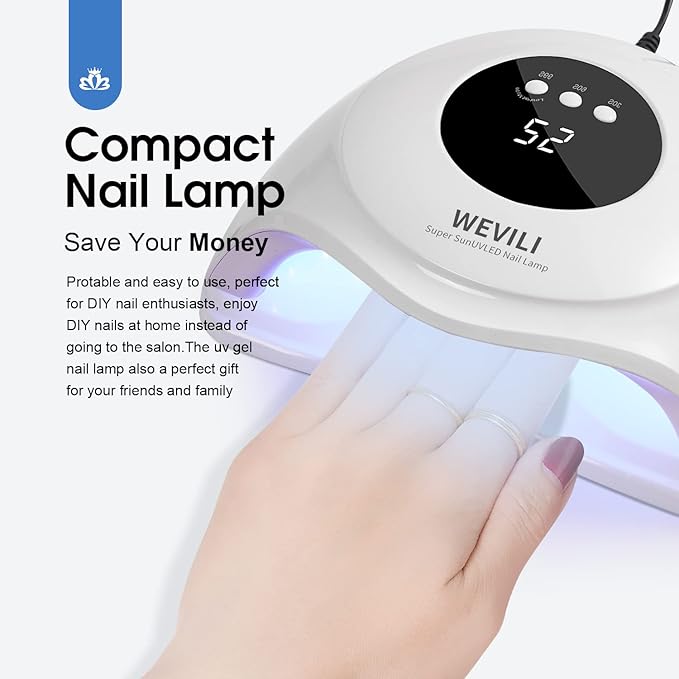 72w uv nail lamp, faster