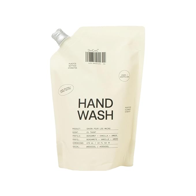 DedCool Taunt Hand Wash Refill – Gentle Cleanser with Squalane, Aloe, and Marshmallow Root | Non-Toxic, Vegan, Carbon-Neutral