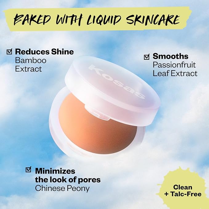 Kosas Mini Cloud Set Face Setting Powder - Long-Lasting (Pillowy)