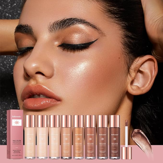 Halo Glow Liquid Face Filter, Complexion Booster For 1.06 OZ