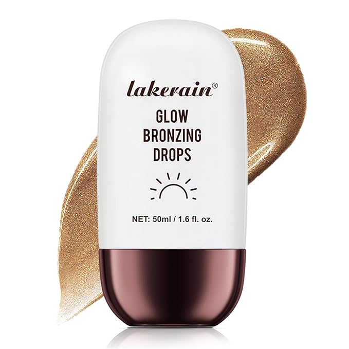 Bronzing Drops For Face, Liquid Bronzer Glow Drops, Bronze Glow)