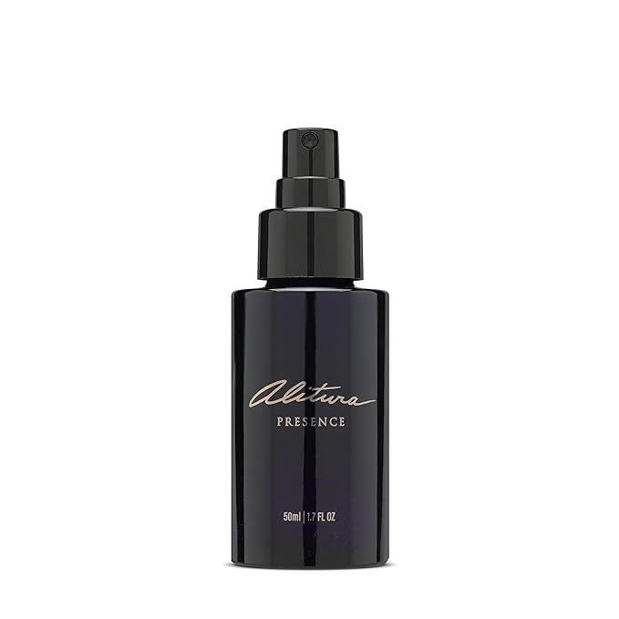 Alitura Presence Natural Fragrance – Clean, Unisex Perfume for Men and Women with Sandalwood, Cardamom & Ylang Ylang – Non-Toxic, Vegan, Long-Lasting Scent, 50 ml