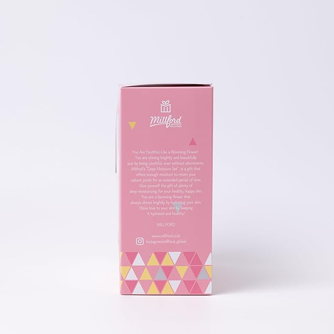 Deep Moisture Skincare Set with Panthenol Moisturizing