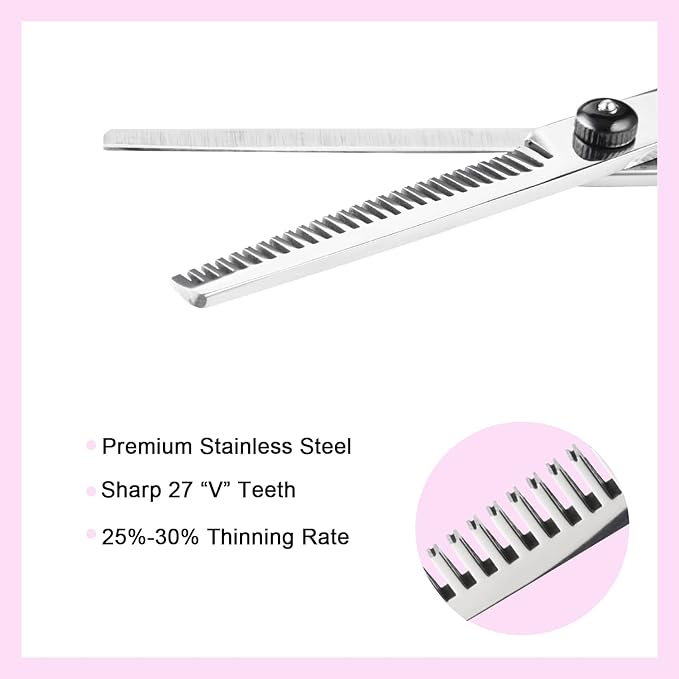 Hair Shears Thinning Scissors Set,