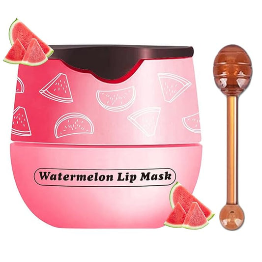 Bee Lip Balm Honey Pot, Watermelon (Watermelon)