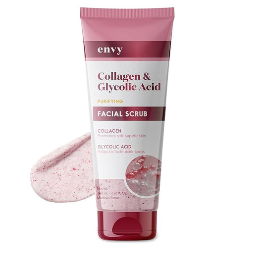 Envy Facial Scrub (Collagen & Glycolic Acid)