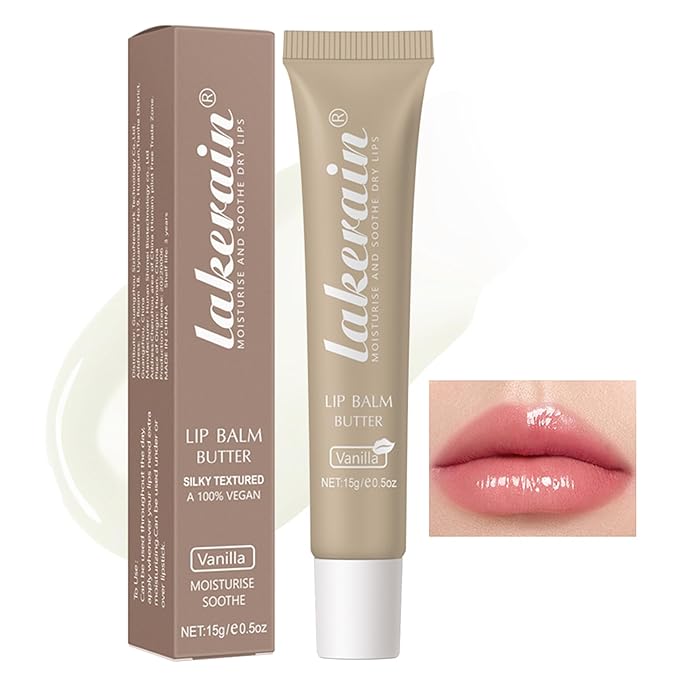 Erinde Lip Butter Balm, Moisture Hydration Vanilla