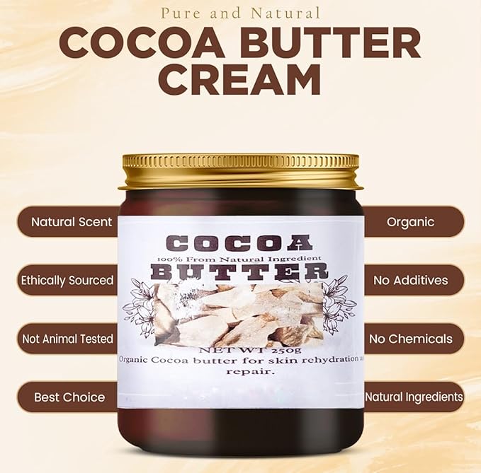 Cocoa Butter for Skin Care, Moisturizing