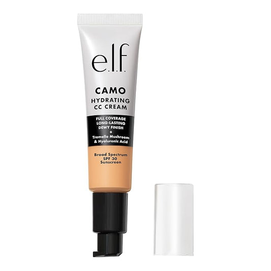 e.l.f. Hydrating Camo CC Cream, SPF 30, Color 250 W