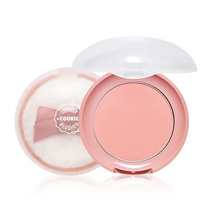 ETUDE Lovely Cookie Blusher #PK004 Peach Choux Wafers 4g