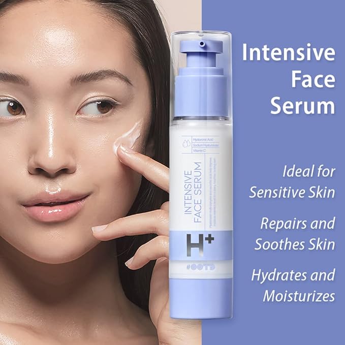 Intensive Hydrating Serum Moisturizing Face Serum Korean, Hydrating, Revitalizing, Hyaluronic Acid, Sodium Hyaluronate, Vitamin C Facial Cream 50g