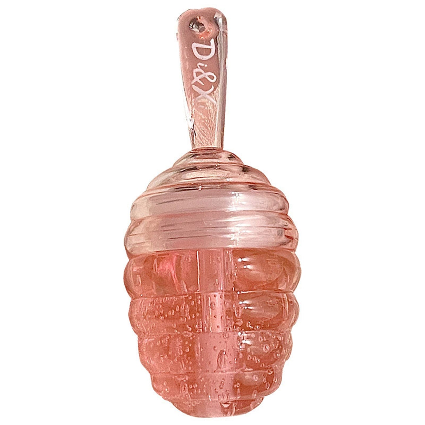 2PCS Small Peach & Honey Lip Oil & Mask: Moisturizing Day & Night Lip Sleeping Masks, Scrubs & Exfoliator