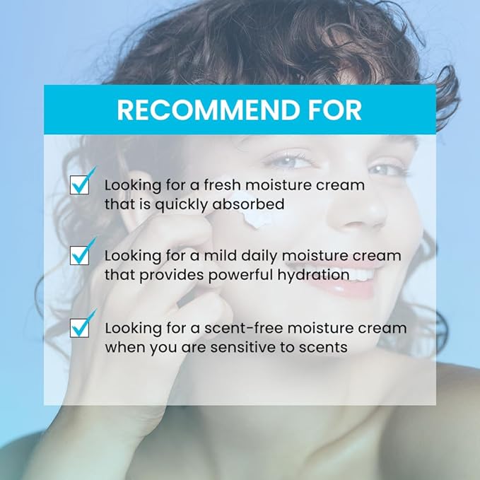 Real Barrier | Intense Moisture Hyaluronic Cream | Panthenol Skin Barrier Repair Face Cream | Hyaluronic Acid Moisturizing Face Lotion | Face Moisturizer for Dry & Sensitive Skin | 2.02 fl oz (60ml)