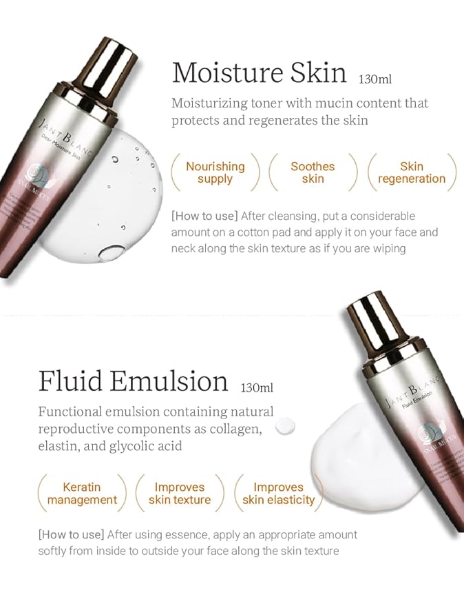 Jantblanc Snail -Mucus Skin Care Set