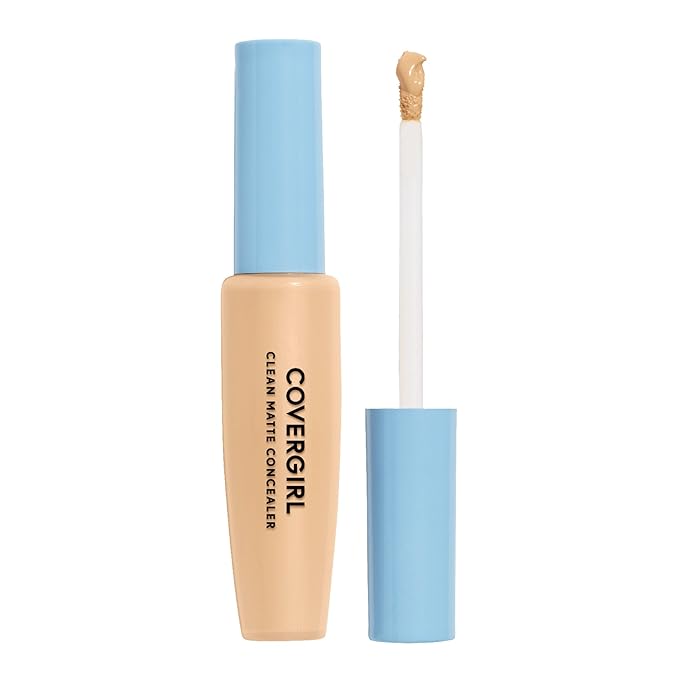 COVERGIRL - Clean Matte Concealer, Oil-Free, Lightweight Formula,