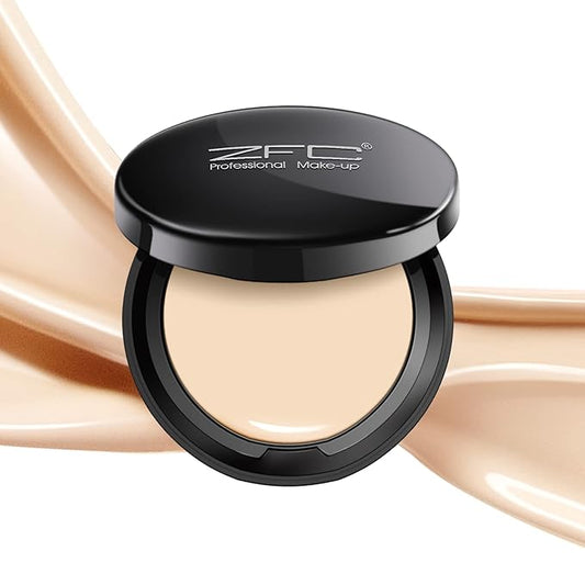 Foundation Makeup Concealer, Medium-to-Full Coverage Foundation Cream, Long