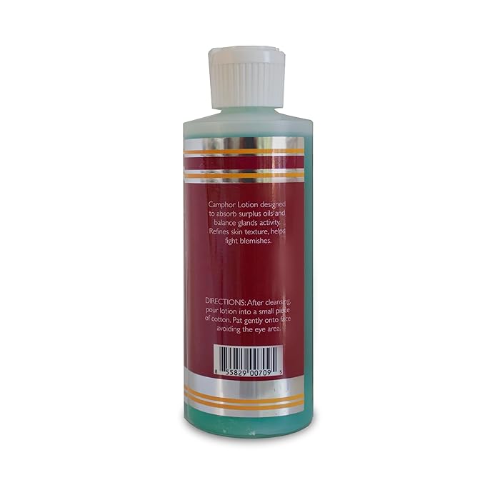 Bio Clean Camphor Lotion for Oily & Problem Skin Balances Skin Texture Helps Drying & Fight Blemishes 4 fl. oz. 120ml