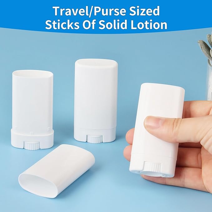 Empty Oval Deodorant Lip Lipstick Balm