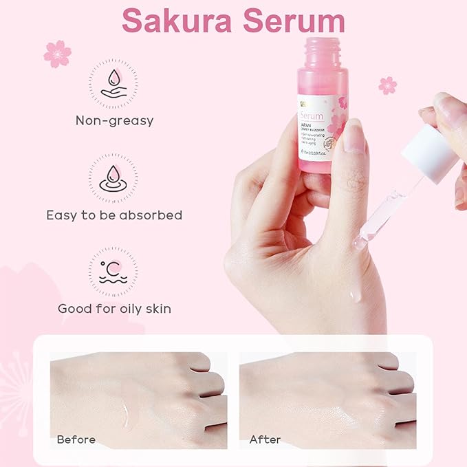 Sakura Skin Care Set, Face Care