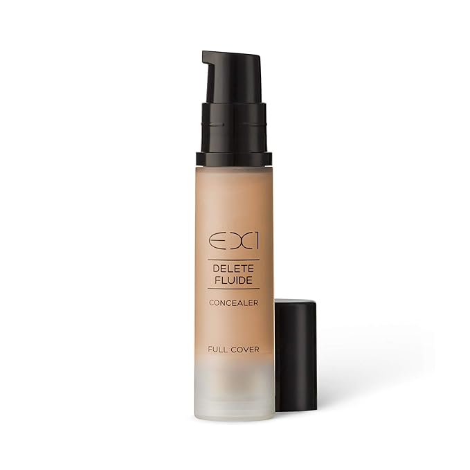 EX1 Cosmetics Delete Fluide Full Coverage Liquid Concealer Seamless Finish