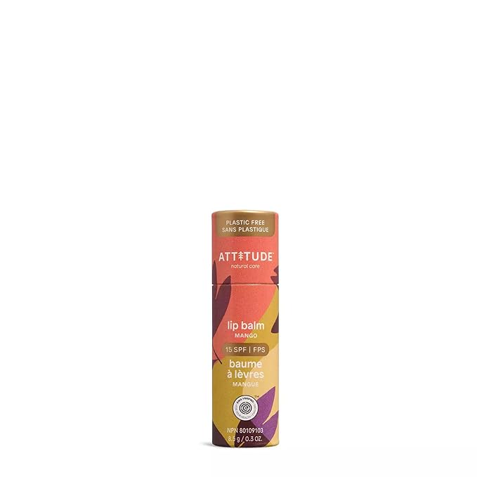 ATTITUDE Plastic-free Lip Balm with Sun