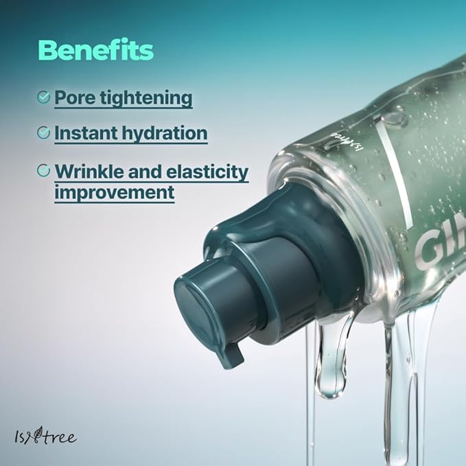 ISNTREE Gim PDRN Hydro Bouncy Ampoule 50ml, 1.69 fl oz | Korean SEAWEED Skincare Facial Serum | Water Jelly Texture | Hydrating & Firming | Multi-Hyaluronic Acid + Collagen Boost | Pore-Refining Glow