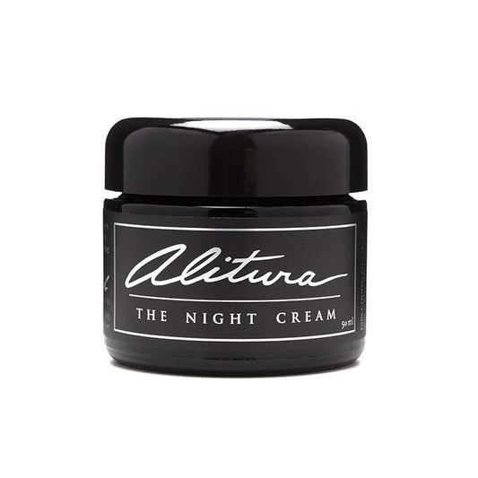 Alitura Hyaluronic Acid Anti-Aging Night Cream – Hydrating Face Moisturizer with 10% Hyaluronic Acid & Superfoods – Wrinkle Cream for Women & Men – Anti-Wrinkle Night Cream for Radiant, Youthful Skin