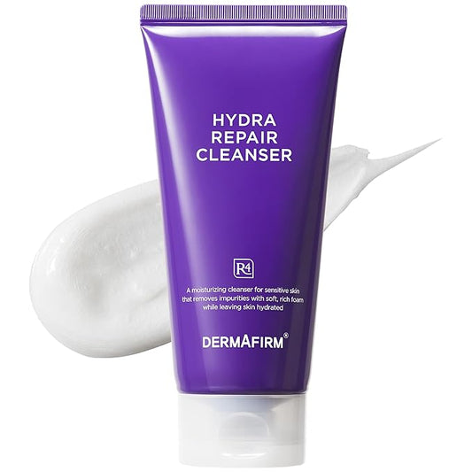 Dermafirm Hydra Repair Cleanser R4 Perilla Purple 150g – Hydrating and Soothing Facial Cleanser for Sensitive Skin