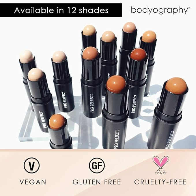 Bodyography Pro Perfect Foundation Stick - Demi-Matte Finish E (Hazelnut)