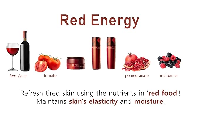 CHARMZONE DeAge Red Addition Emulsion, Korean Serum For Long Lasting Hydration, Smoothing Lines and Ultimate Nourishment (130ml/4.4 fl.oz)