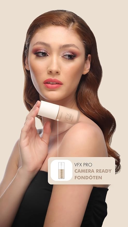 FARMASi Vfx Pro Foundation, Full Coverage Liquid Cream, Dark 17 30 ml