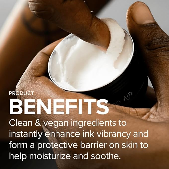 Mad Rabbit Tattoo Aftercare Kit – Tattoo Balm & Tattoo Foam Soap Cleanser – Tattoo Care for New Tattoos, Tattoo Moisturizer for Old Ink, Vegan, Fragrance-Free, Clean Ingredients