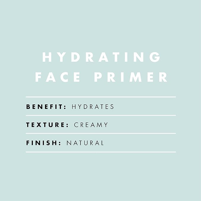 e.l.f Hydrating Face Primer, Lightweight, Long Lasting, Creamy, Mattifying, Revitalizes
