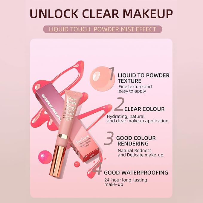 Blush Beauty Wand Cream Blush Stick for Cheeks Stick