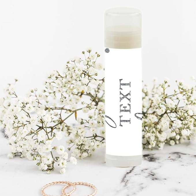 Andaz Press Personalized Lip Balm Party Glitter