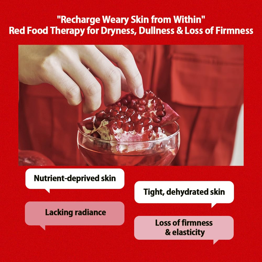 CHARMZONE DeAge Red Addition (New Version) Korean Skincare Set – Anti-Aging Toner & Emulsion Duo (100ml / 3.38 fl.oz Each) with Red Wine, Pomegranate & Tomato for Hydration, Firming & Radiance