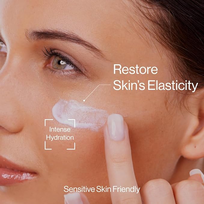 eb5 Intense Moisture Anti Aging Moisturizer Face & Neck Cream- Tone Tighten Skin with Retinol, Fade Fine Lines & Wrinkles with Vitamin E, A & B5-1.7oz.