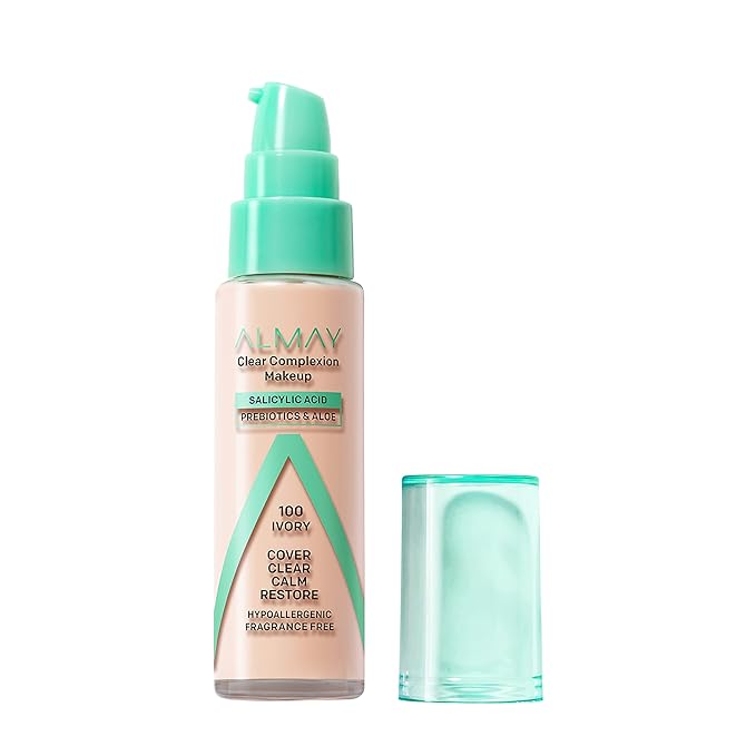 Almay Clear Complexion Acne Foundation Makeup with Salicylic fl oz.