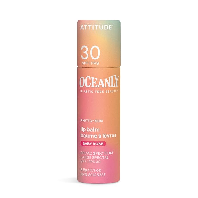 ATTITUDE Oceanly Tinted Lip Balm Vegan,
