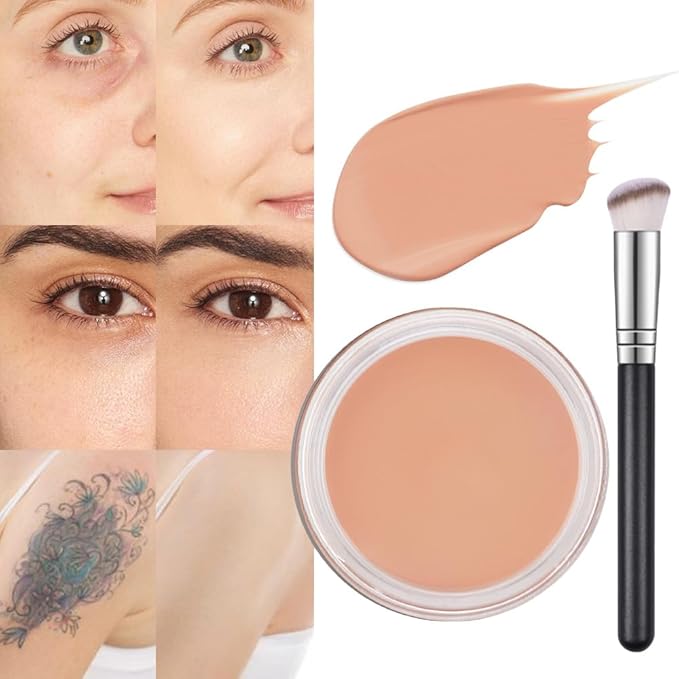 Kaely Pot Concealer Full Coverage Set,under Eye Brightener ojeras 03