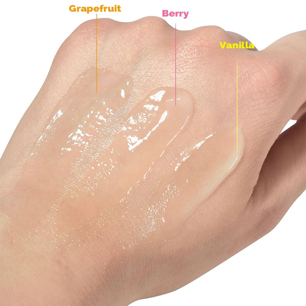 PRETTYSKIN Korean Vegan Lip Sleeping Pack for Intense Hydration | Nourish Dry Lips with Glossy Finish 9g (Dreamy Grapefruit)