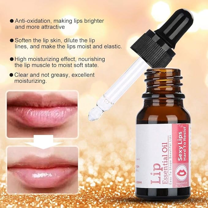 Brrnoo Lip Essential Oil, Premium Therapeutic Exfoliating