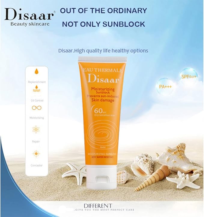 DISAAR SPF 60+ Moistening Sunblock