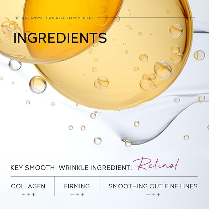 Retinol Skin Care Set, Dark Spot Aging