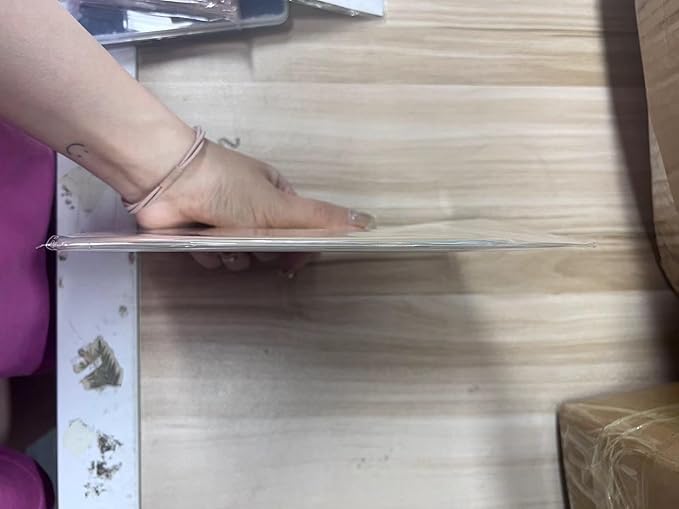 2Pcs Acrylic Makeup Mixing Palette with 2 Pcs