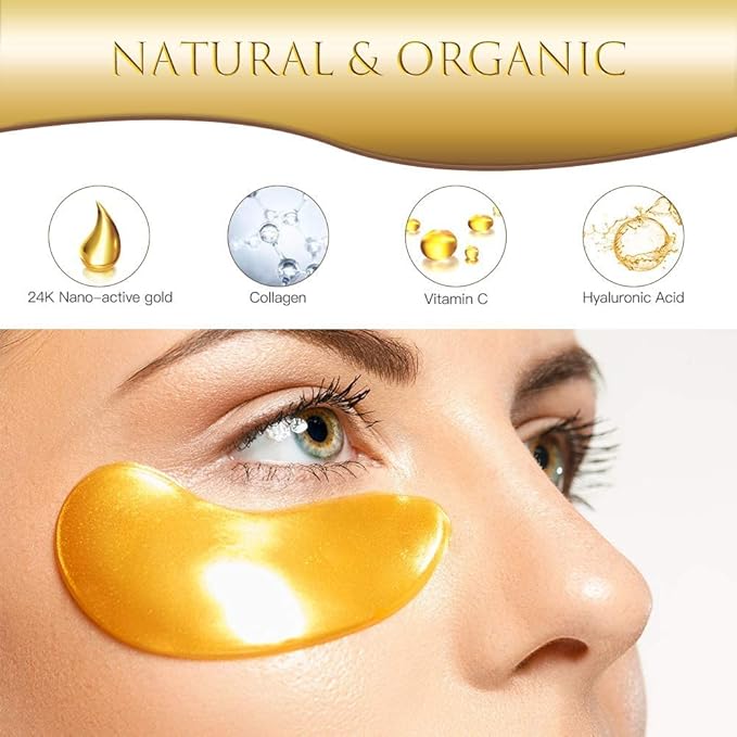 Avjone 24k gold eye mask